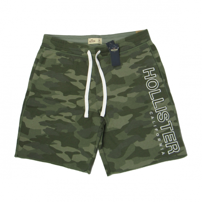 bermuda moletom hollister branca